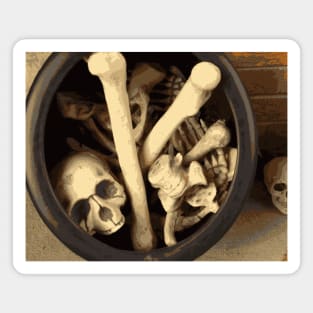 Caldron of bones. Magnet